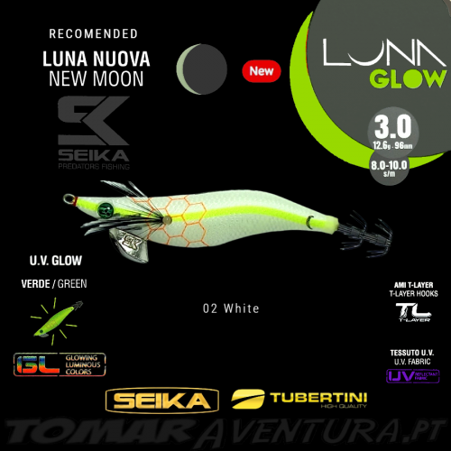 Tubertini Seika Luna Glow Egi Ultra Shallow 3,0