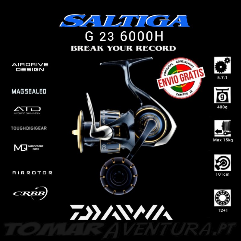 Daiwa Saltiga G 23 6000H