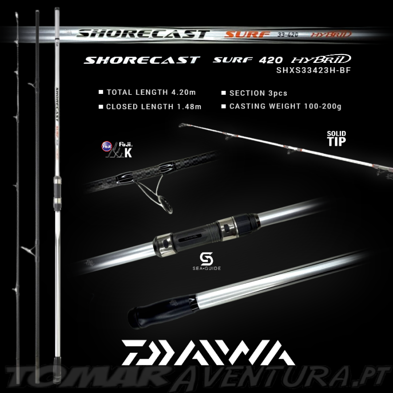 Cana Surfcasting Daiwa Shorecast Surf 33-420 Hybrid 100-200g