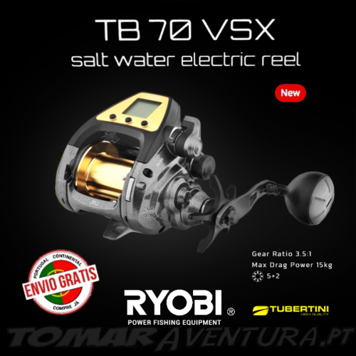 Carreto Electrico Tubertini RYOBI TB 70 VSX