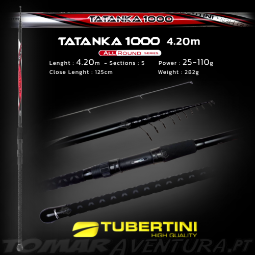 Cana Tubertini Tatanka 1000 - 4,20m  25-110g