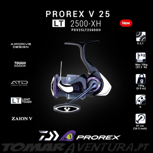Daiwa Prorex V 25 LT 3000-CXH Reel