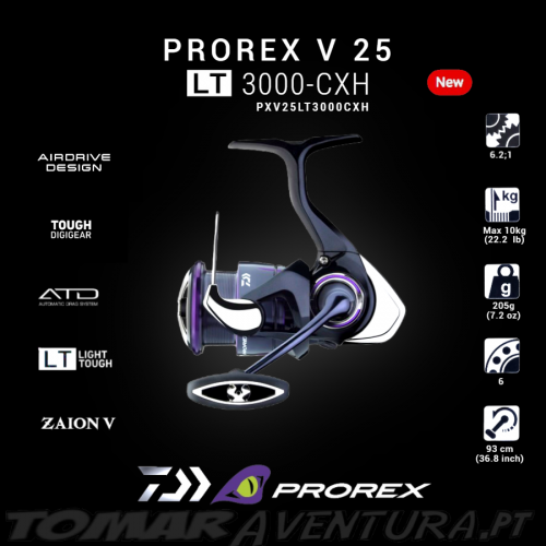 Daiwa Prorex V 25 LT 3000-CXH Reel