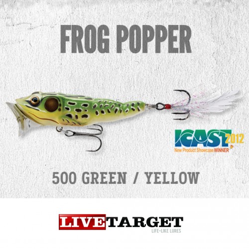 Amostra Live Target Frog Popper