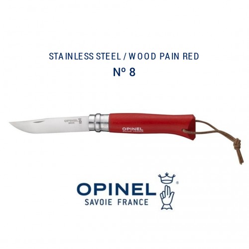 Opinel Tradition nº8 Red