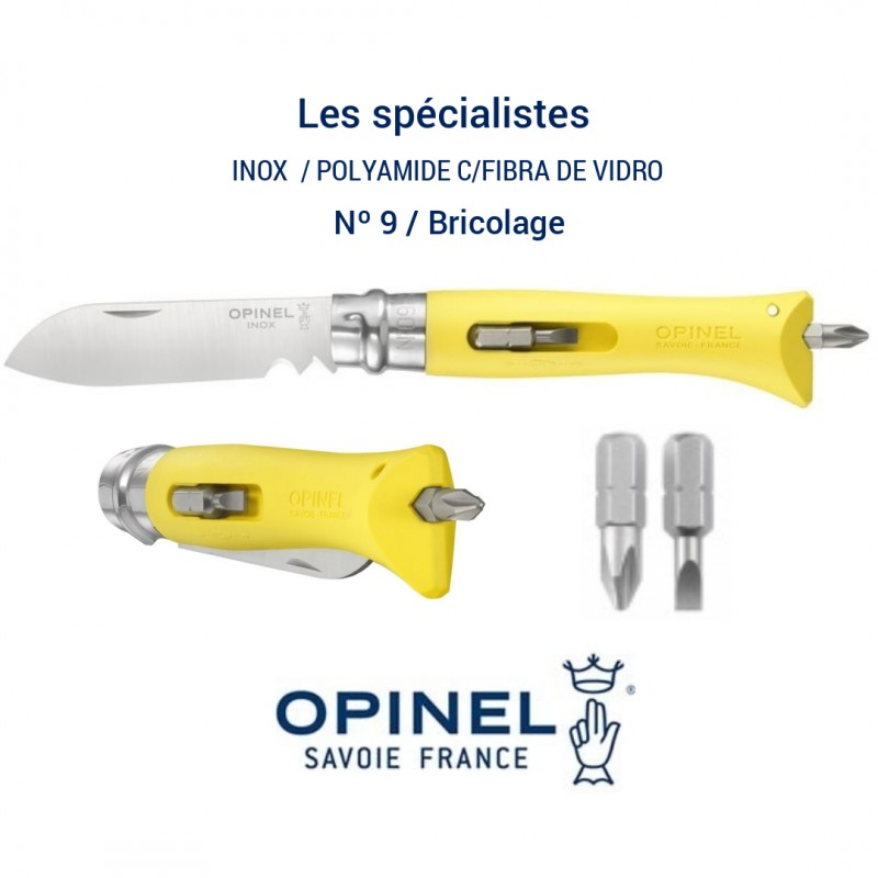 Opinel Bricolage nº9 Jaune