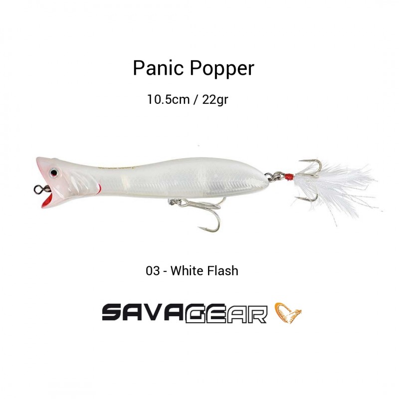 Amostra Savage Gear Panic Popper