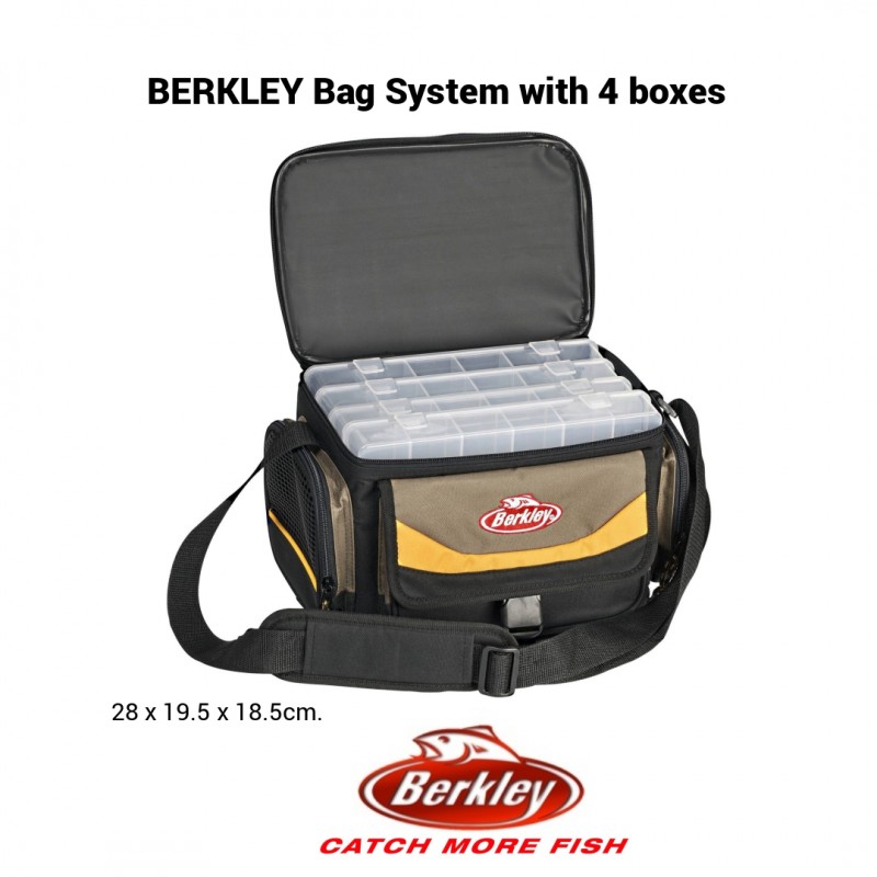 Berkley Bag System with 4 boxes