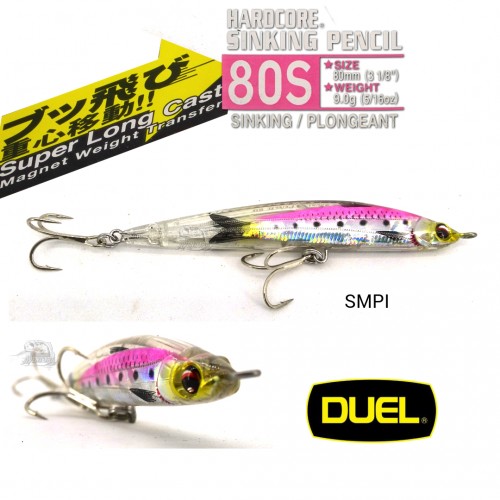 Amostra Duel Hardcore sinking pencil SMPI