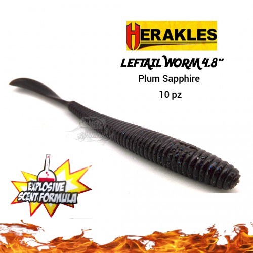 Amostra Herakles Leftail Worm 4.8"