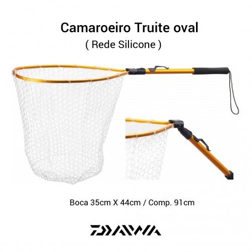 Camaroeiro Daiwa  Truite oval