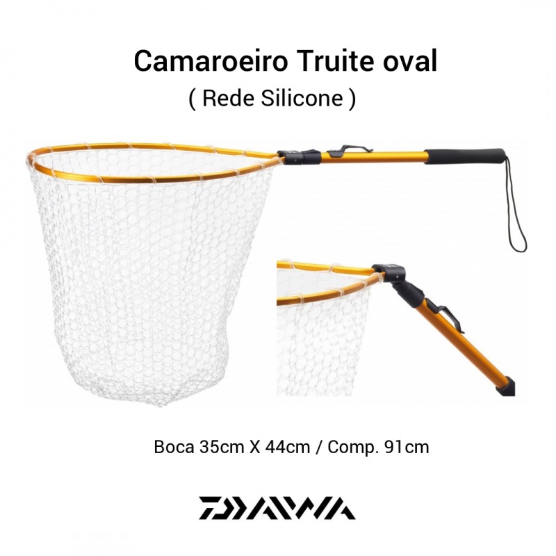 Camaroeiro Daiwa  Truite oval