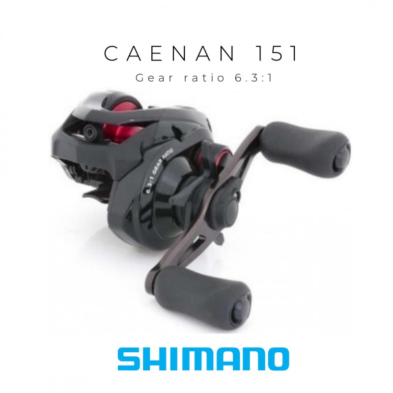 Carreto Baitcasting Shimano Caenan 151