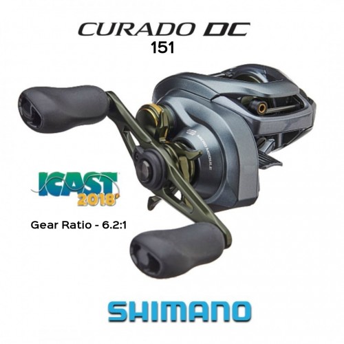 Carreto Baitcasting Shimano Curado DC