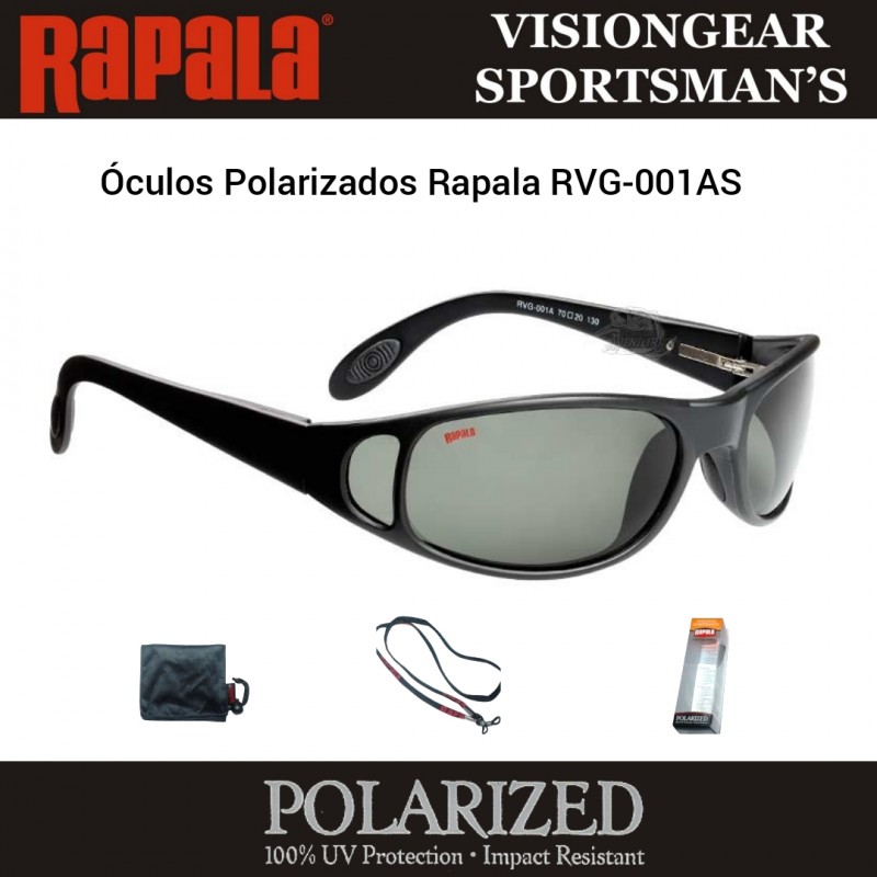 Óculos Polarizados Rapala Sportmans Rvg 001AS