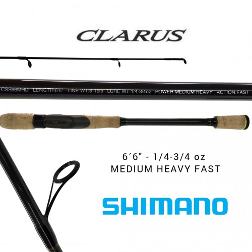Cana Shimano Clarus 6´6" MHD