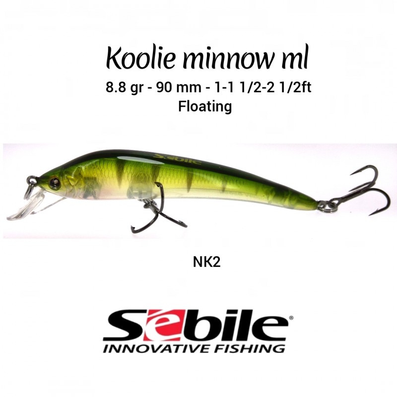 Amostra Sebile Koolie Minnow Ml 90