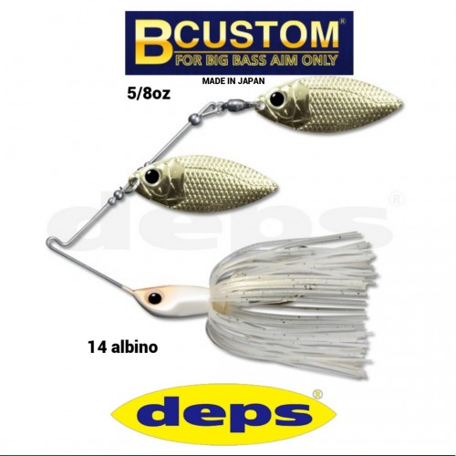 Amostra Spinnerbait Deps Bcostom 5/8oz