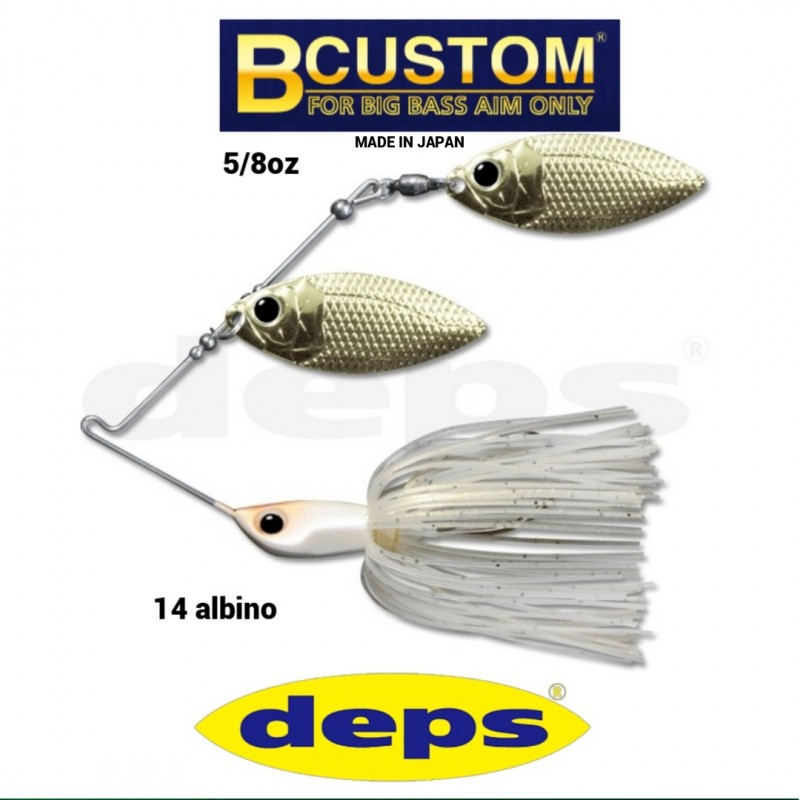 Amostra Spinnerbait Deps Bcostom 5/8oz