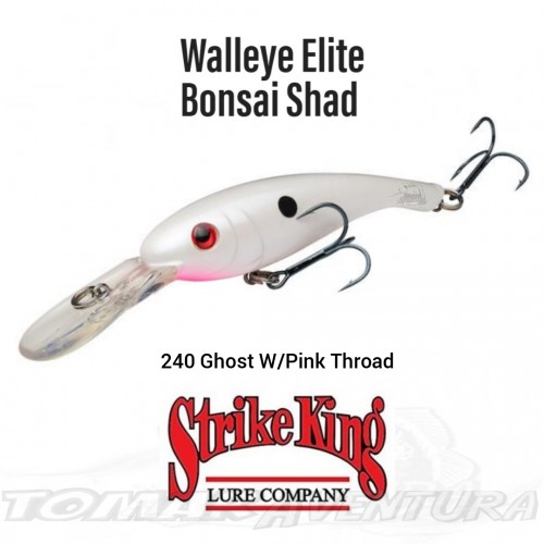 Amostra Strike King Walleye Elite Bonsai Shad