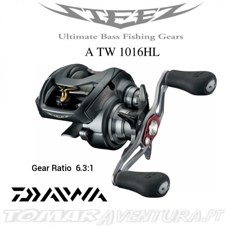 Carreto Baitcasting Daiwa Steez A TW 1016HL
