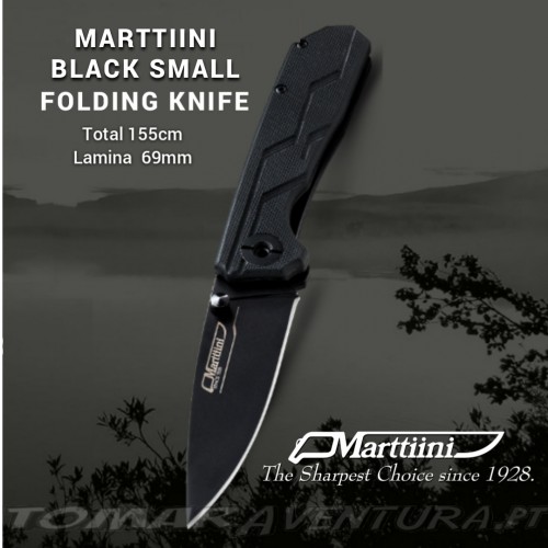 MARTTIIN BLACK SMALL FOLDING KNIFE