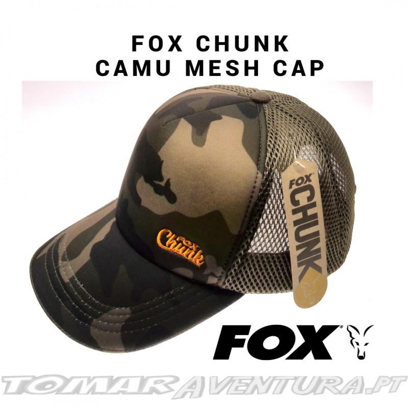 Fox Chunk Camo Mesh Cap