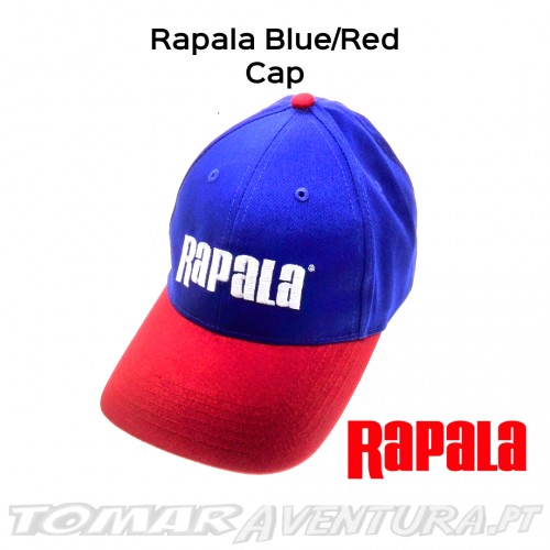 Chapeu Rapala Azul/Vermelho