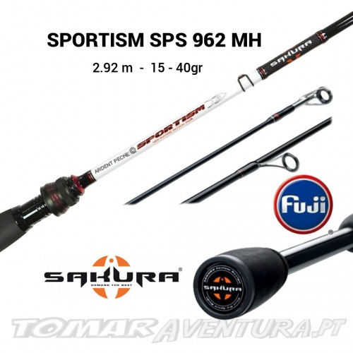 Cana de Spining Sakura Sportism SPS 962 MH