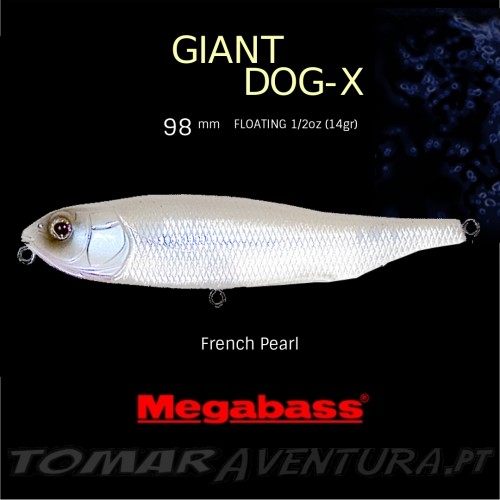 Amostra Megabass Giant Dog-X 98