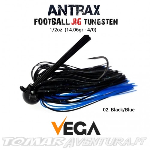 Vega Antrax Football Jig Tungsten 1/2oz