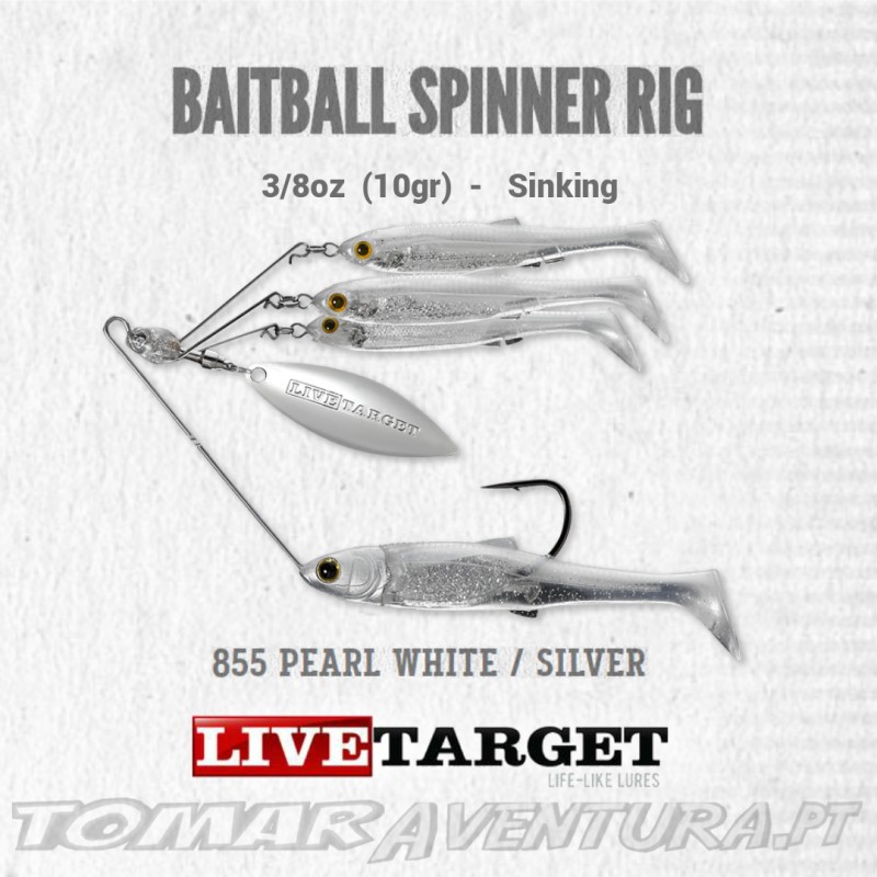 LiveTarget Baitball Spiner Rig 3/8oz
