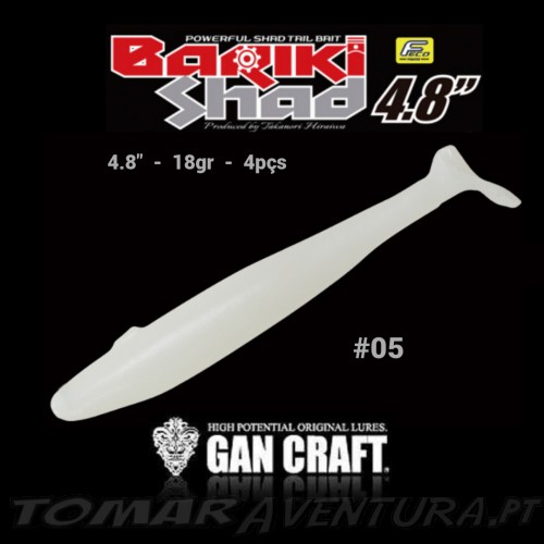 Gan Craft Bariki Shad 4.8"