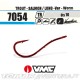 VMC 7054 Long Worm Hook Ringed