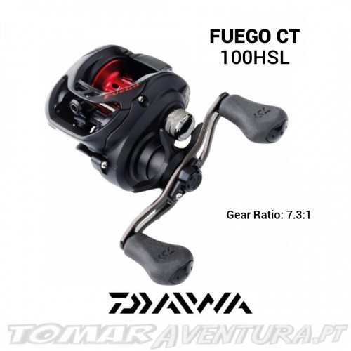 Carreto Baitcasting Daiwa Fuego CT