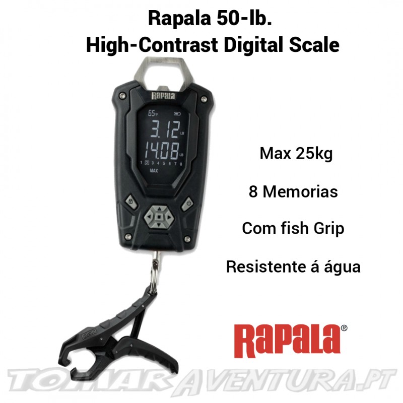 Rapala 50-lb.  High-Contrast Digital Scale