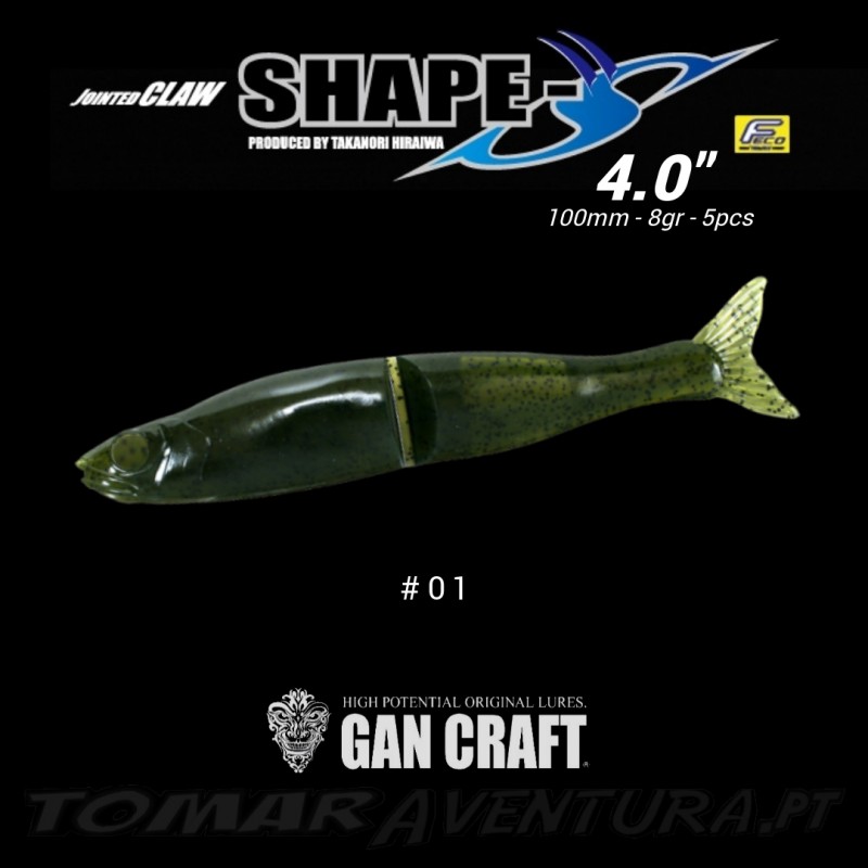 Gan Craft  Jointed Claw Shape S 4"