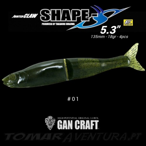 Gan Craft Jointed Claw Shape S 5.3"