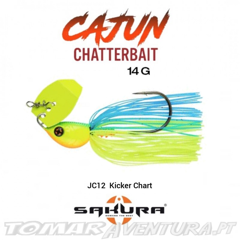 Amostra Sakura Cajun Chatterbait 14gr