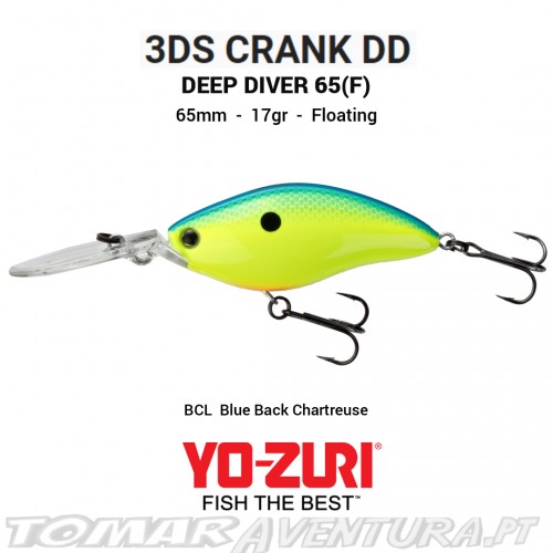 Yo-Zuri 3DS Crank Deep Diver 65F