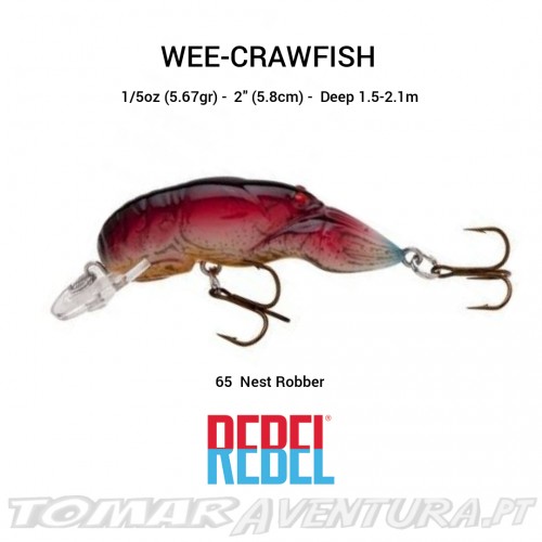 Crankbait Rebel Wee-Crawfish 1/5oz