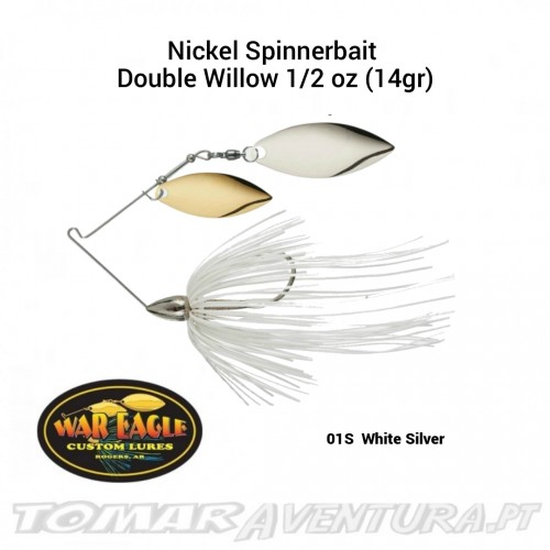War Eagle Nickel Spinnerbait Double Willow 1/2oz