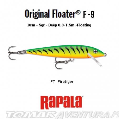 Rapala Original Floayer F-9