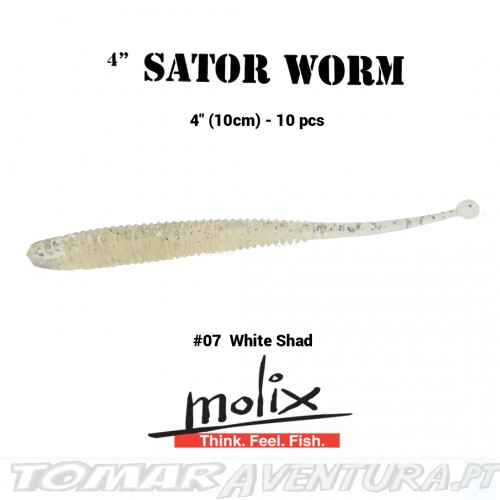 Molix Sator worm 4"