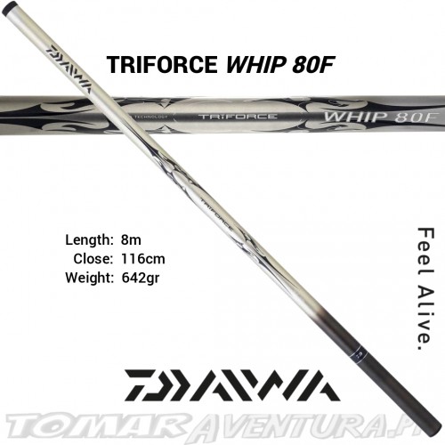 Cana Daiwa triforce Whip 80 F