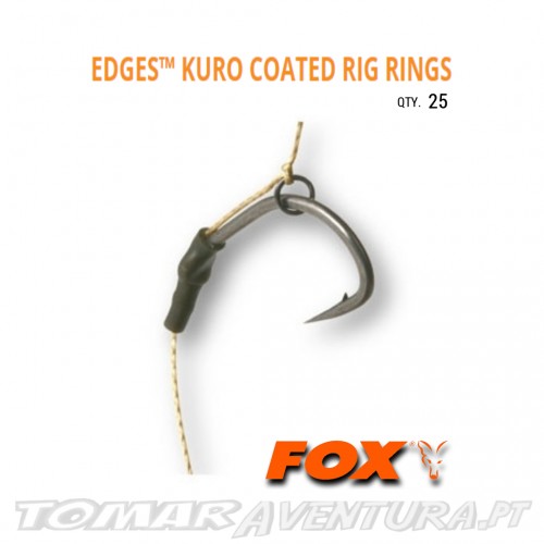 Fox Kuro Coated Rig Rings