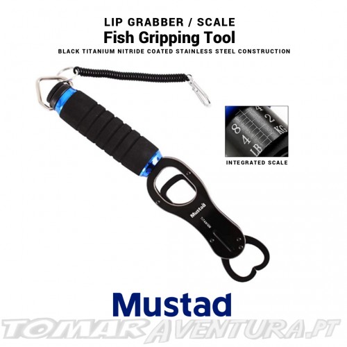 Mustad Fish Gripping Tool - Lip Grabber / Scale