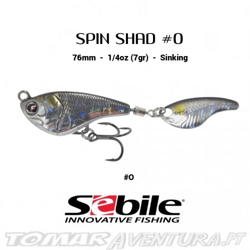 Sebile Spin Shad 7cm