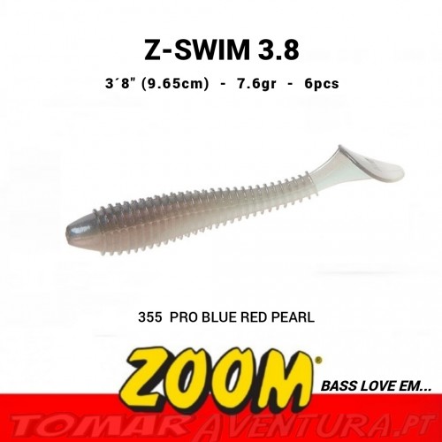 Amostra Swimbait Zoom Z.Swim 3.8