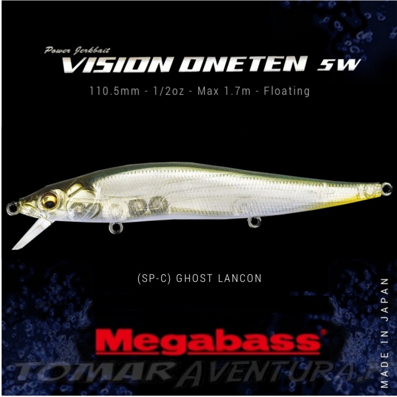 Jerkbait Megabass Vision Oneten SW 110.5